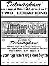 Flying Carpets Warehouse Outlet Newspaper Ad
