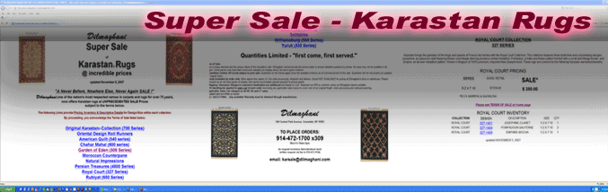 Flying Carpets Warehouse Outlet Special Sale