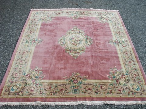 RRA 12x14 Pink / Rose Aubusson Rug Carpet Floral 29728 EBay Oriental Rug Liquidators Item - RRA 12x14 Pink / Rose Aubusson Rug Carpet Floral 29728 EBay